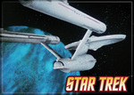 Star Trek - Enterprise on Blue